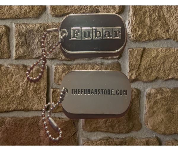 Dog Tag Key Chain